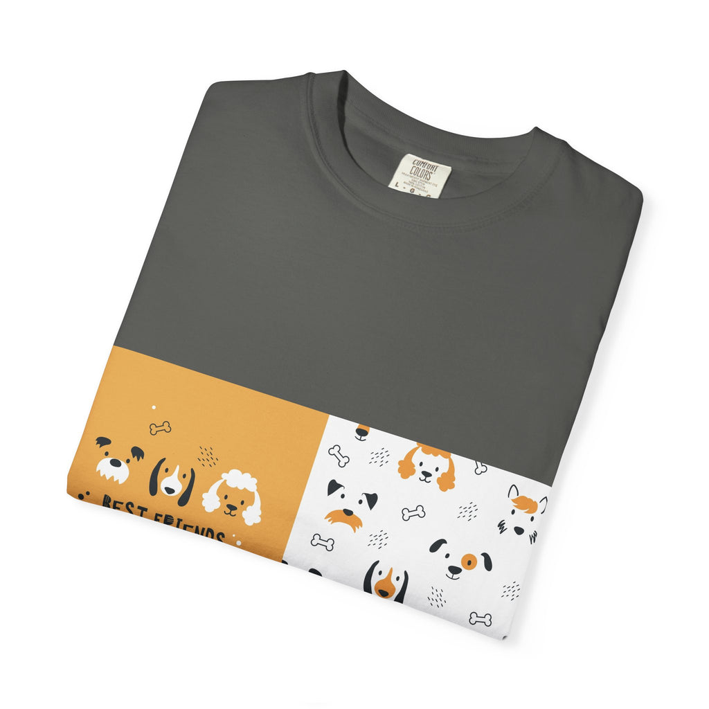 Best Friends Dog Pattern T-Shirt
