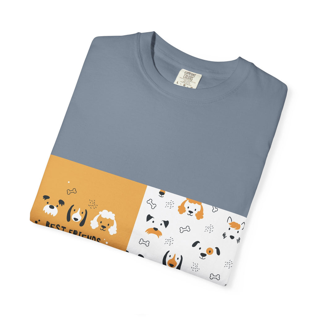Best Friends Dog Pattern T-Shirt